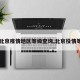 【北京疫情地区等级查询,北京役情等级】