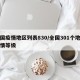 全国疫情地区列表830/全国301个地区疫情等级