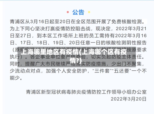 上海哪里地区有疫情(上海哪个区有疫情?)-第1张图片